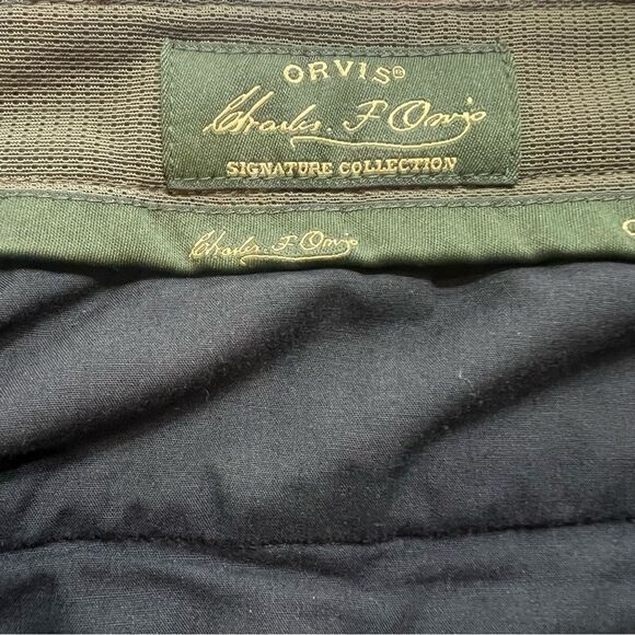 ORVIS Signature Collection flat front slacks - Picture 8 of 9